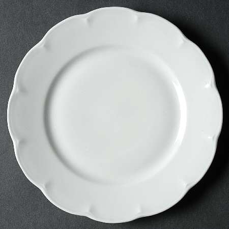 Lutece White Bread & Butter Plate