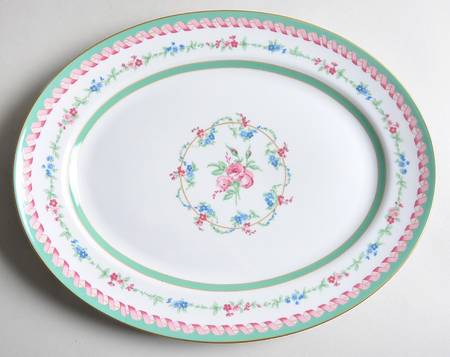 Marie Antoinette 13" Oval Serving Platter