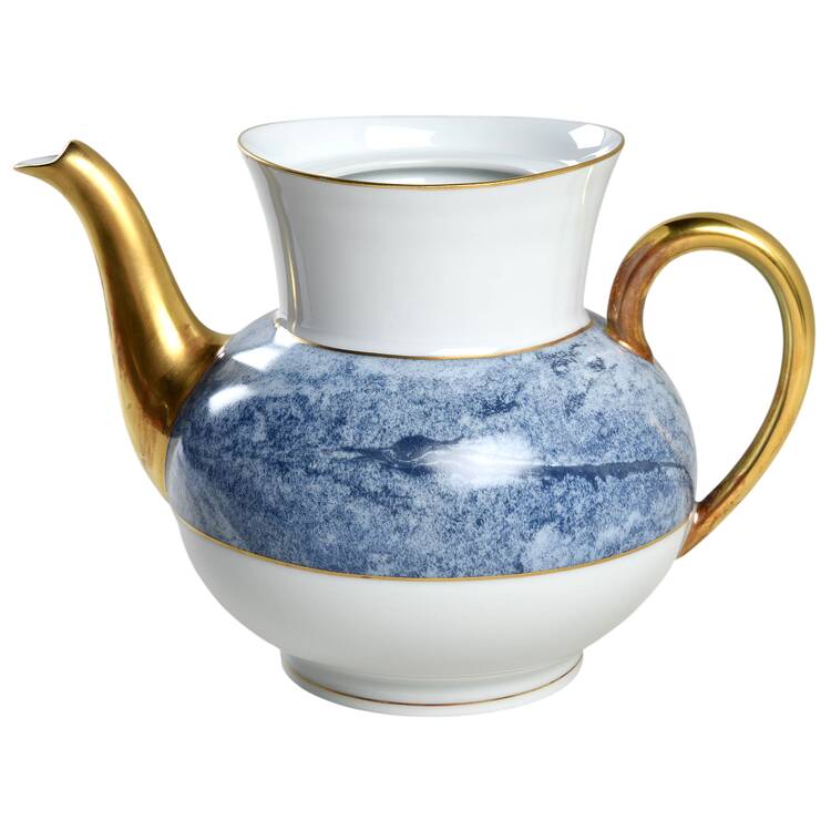 Marbre Bleu Teapot No Lid