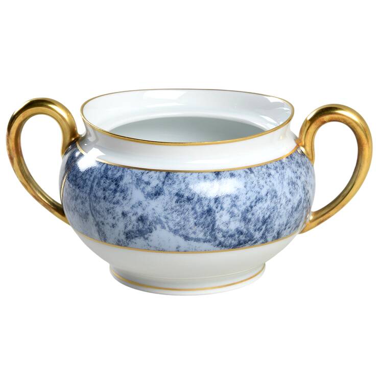 Marbre Bleu Sugar Bowl No Lid