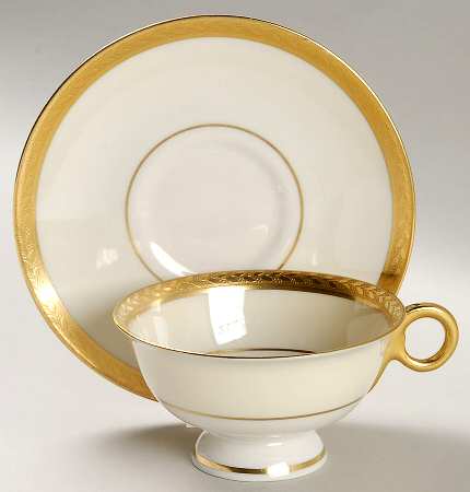 Madison (New York) Footed Cup & Saucer Set