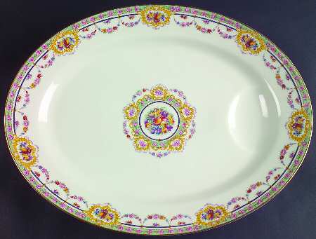 Maintenon 16" Oval Serving Platter