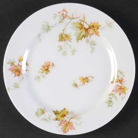 Maple Leaf Bread & Butter Plate