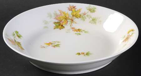 Maple Leaf Coupe Soup Bowl