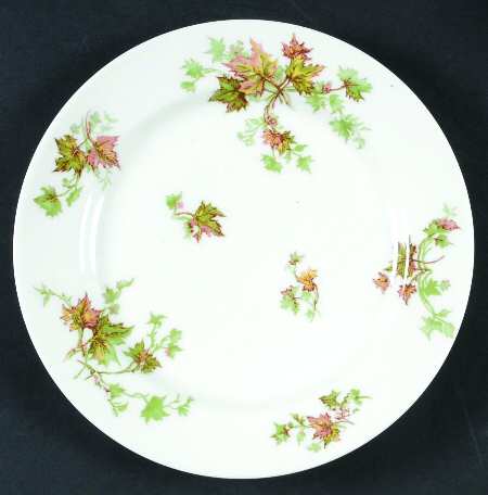 Maple Leaf Luncheon Plate