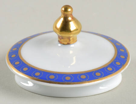 Malmaison (Newer, Blue Bands) Lid for Small Coffee Pot