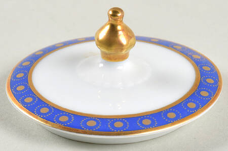 Malmaison (Newer, Blue Bands) Lid for Mini Sugar Bowl