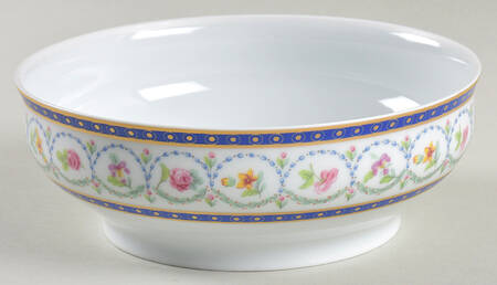 Malmaison (Newer, Blue Bands) Individual Salad Bowl