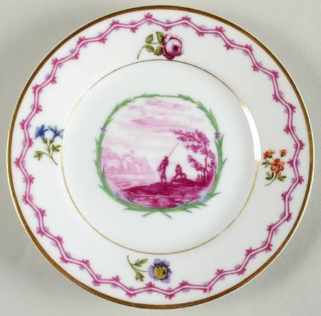 Malmaison (Older, Purple Scene) Bread & Butter Plate
