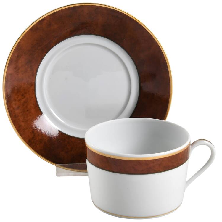 Marco Polo Flat Cup & Saucer Set