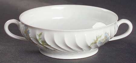 Margaux Flat Cream Soup Bowl by Haviland