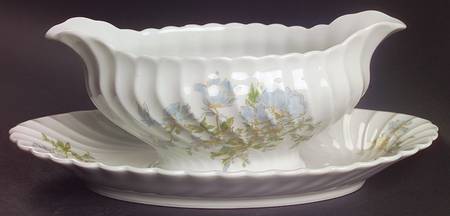 Margaux Gravy Boat with Attached Underplate by Haviland