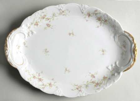 Marie (Scattered Flowers) 16" Oval Serving Platter