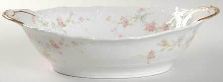 Marie (Scattered Flowers) 9" Oval Vegetable Bowl