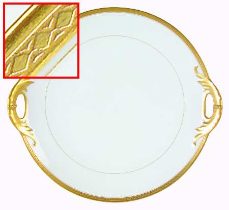 Marquis  Handled Cake Plate