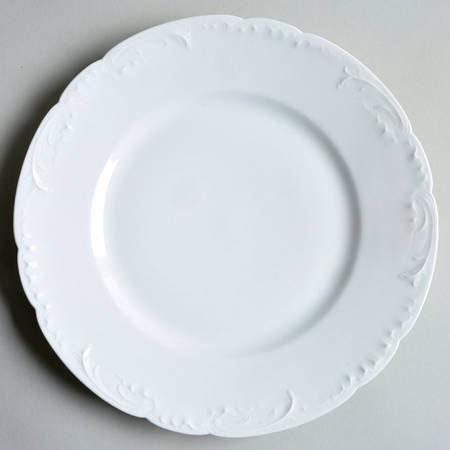 Marseille (All White) Luncheon Plate