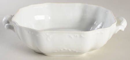 Marseille (All White) Rectangular Vegetable No Lid
