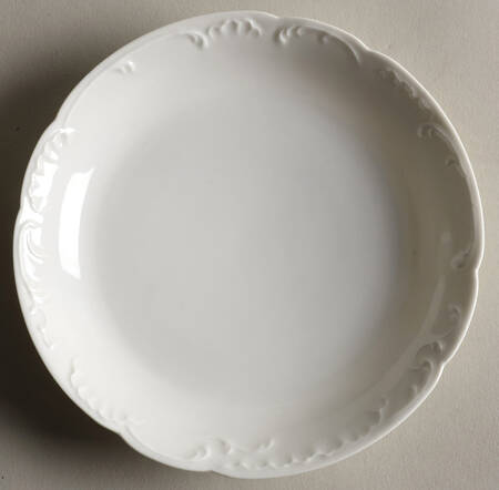 Marseille (All White) Saucer for Flat Cup