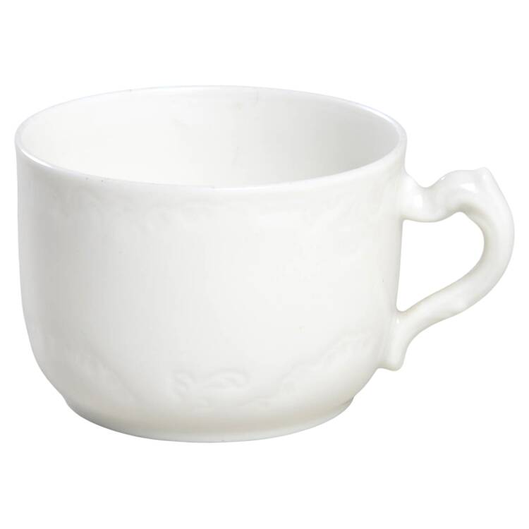 Marseille (All White) Flat Demitasse Cup