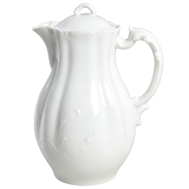 Marseille (All White) Chocolate Pot & Lid