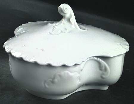 Marseille (All White) Butter Box & Lid