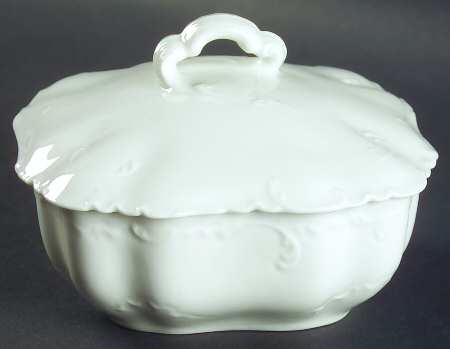 Marseille (All White) Butter Box & Lid
