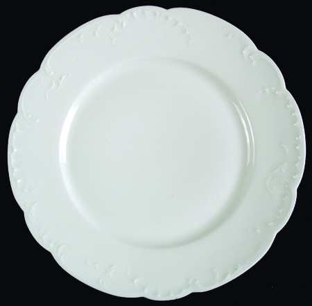 Marseille (All White) Luncheon Plate