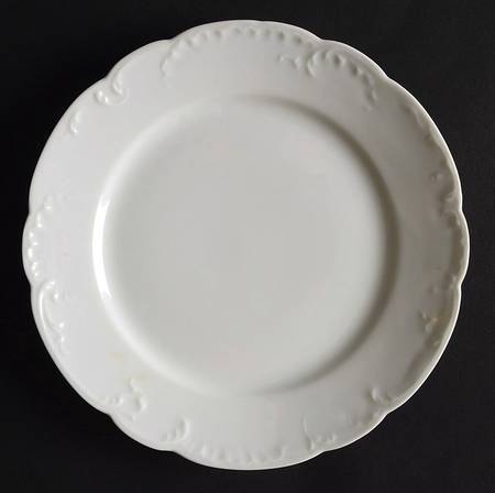 Marseille (All White) Bread & Butter Plate