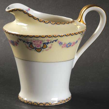 Marseille (Floral, Cream Rim) Creamer