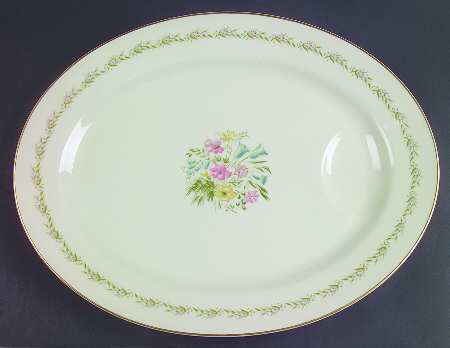 Mayflower (France) 15" Oval Serving Platter