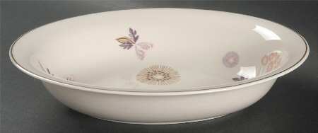 Meadow Lace 10" Oval Vegetable Bowl