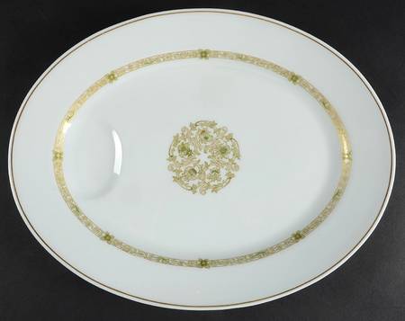 Meurice 13" Oval Serving Platter