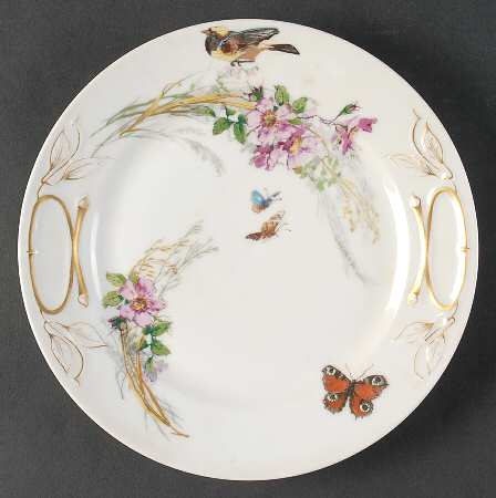 Meadow Visitors (Smooth, No Trim) Cake Plate