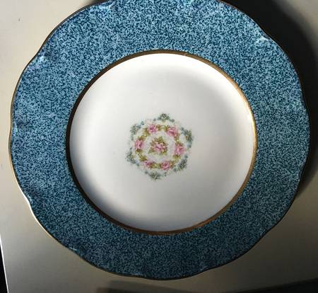Mezzatint Blue Salad Plate