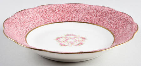 Mezzatint Red Pink Coupe Soup Bowl
