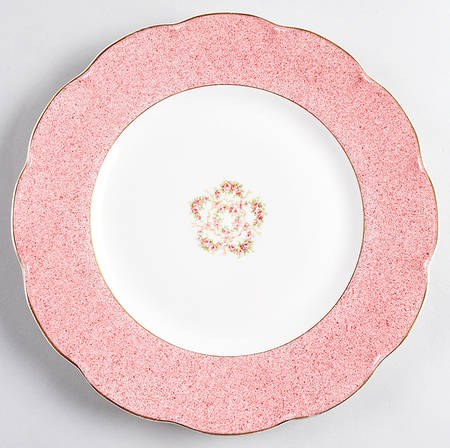 Mezzatint Red Pink Dinner Plate
