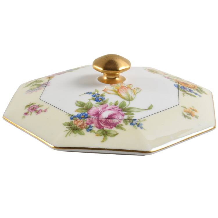 Miami Cream Lid for Round Vegetable