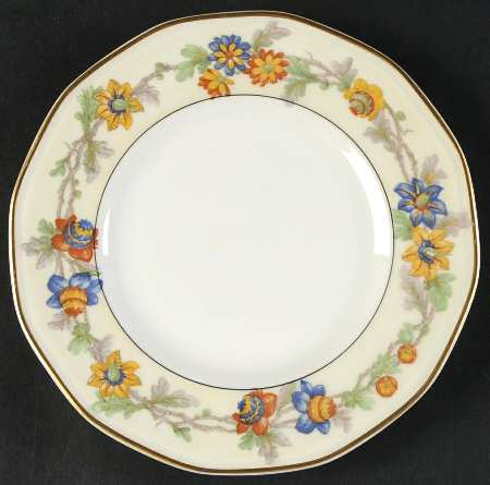Miami Cream Bread & Butter Plate
