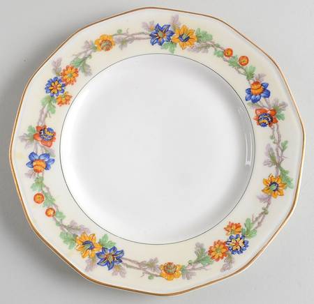 Miami Cream Luncheon Plate