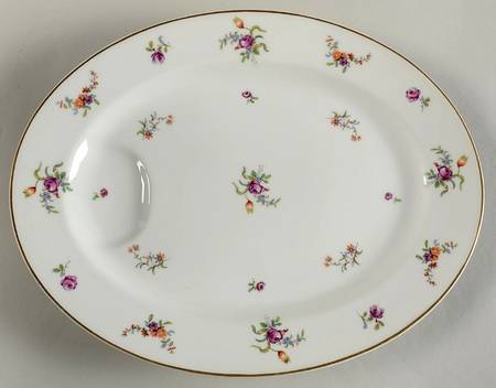 Mignonette 13" Oval Serving Platter