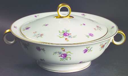Mignonette Round Covered Vegetable