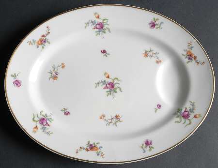 Mignonette 11" Oval Serving Platter