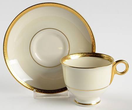 Milford Footed Demitasse Cup & Saucer Set