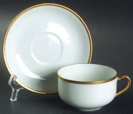 Mirabeau Flat Cup & Saucer Set