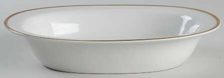 Mirabeau 9" Oval Vegetable Bowl