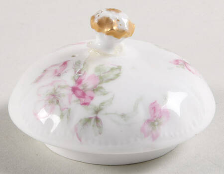 The Miramar (White with Pink Flowers) Lid for Teapot