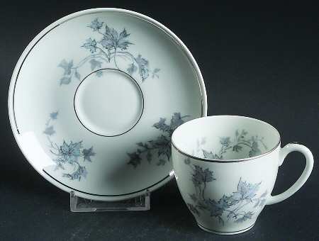 Mistral Footed Demitasse Cup & Saucer Set