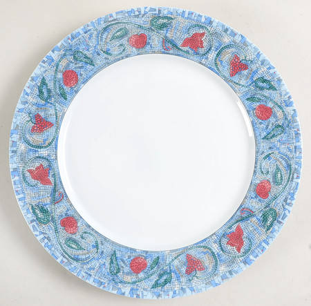 Mosaique and Fruit Fruit Mosaique H (No Trim) Dinner Plate