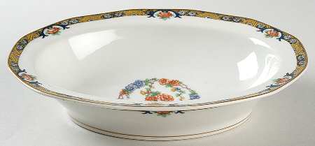 Mogul 9" Oval Vegetable Bowl