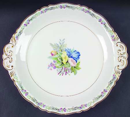 Morning Glory 13" Chop Plate (Round Platter)